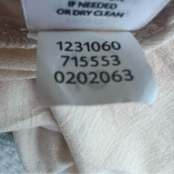 J.Jill Embroidered Woven Floral Button Down Long Sleeve Shirt Size S - Picture 8 of 9